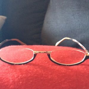 Judith Leiber reading glasses and case